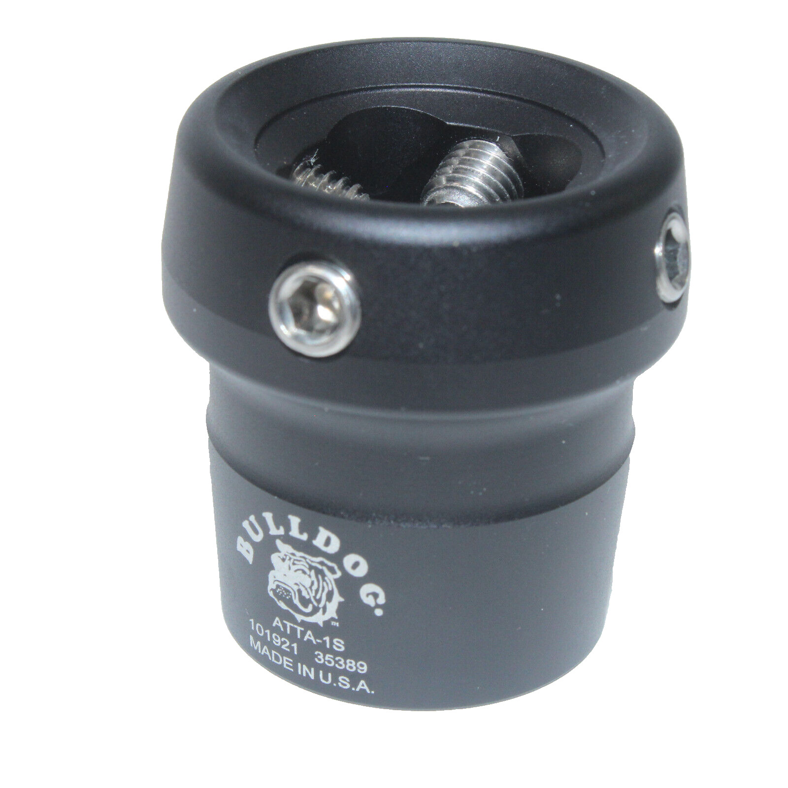 BULLDOG Aluminum 30 mm Tube Clamp Adapter [ATTA-1S] Black Anodized