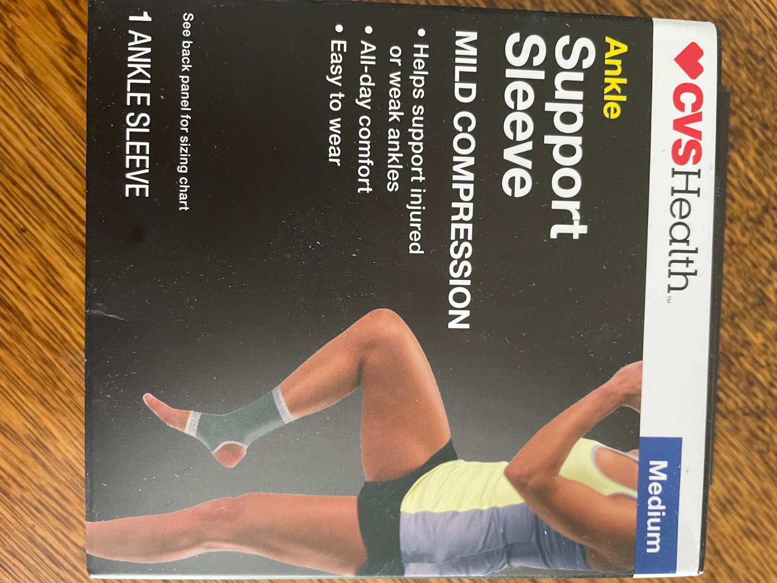 Ankle Compression support Sleeve Size Medium