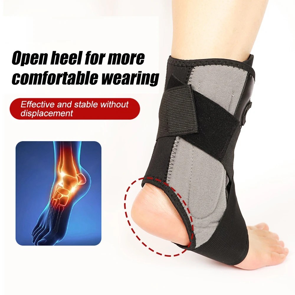 Adjustable Lace-Up Ankle Brace Support for Men & Women Injury Recovery
