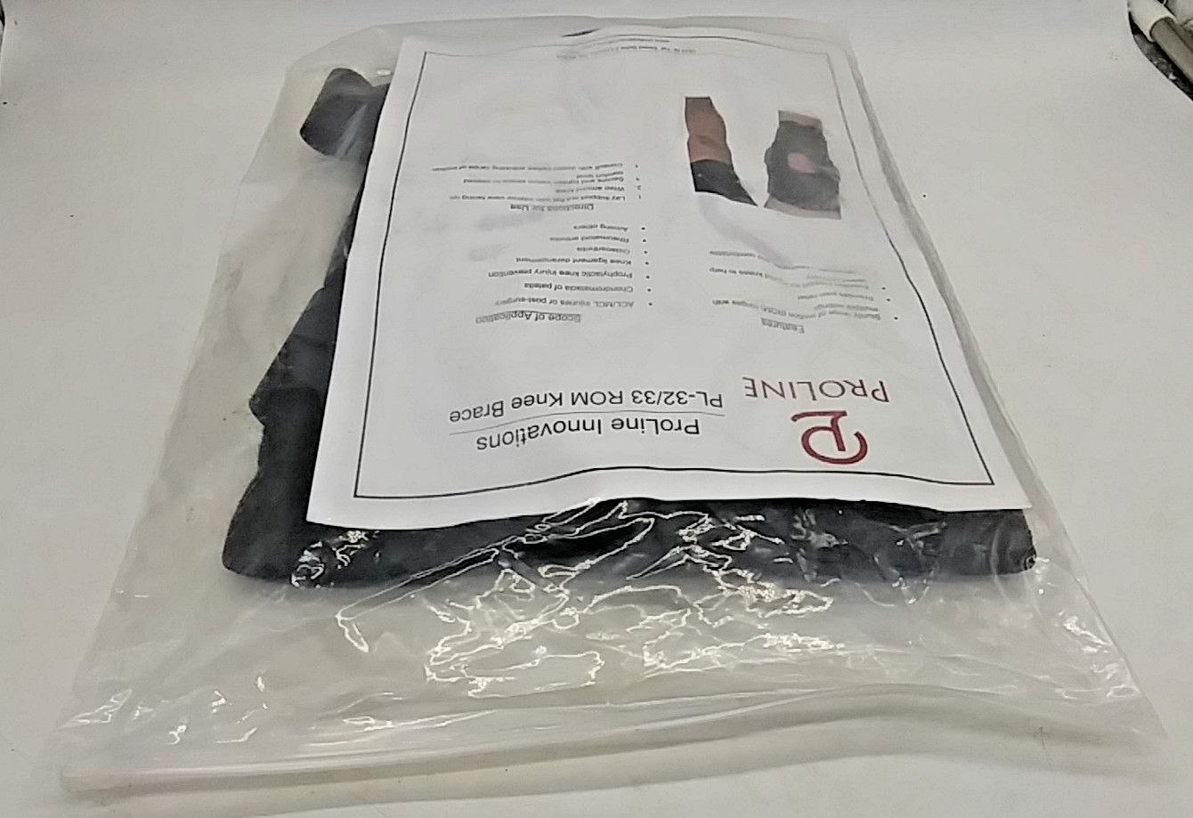 ProLine Innovations PL-32/33 ROM Knee Support Brace New Universal Bilateral L/R