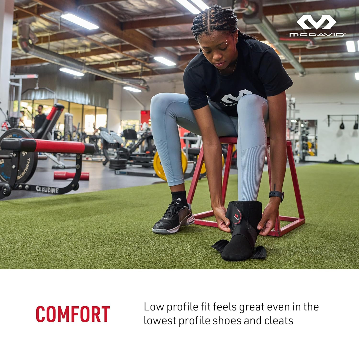 Ankle Brace, Low Profile Lace-Free Phantom Ankle Braces for Men Basketball and M