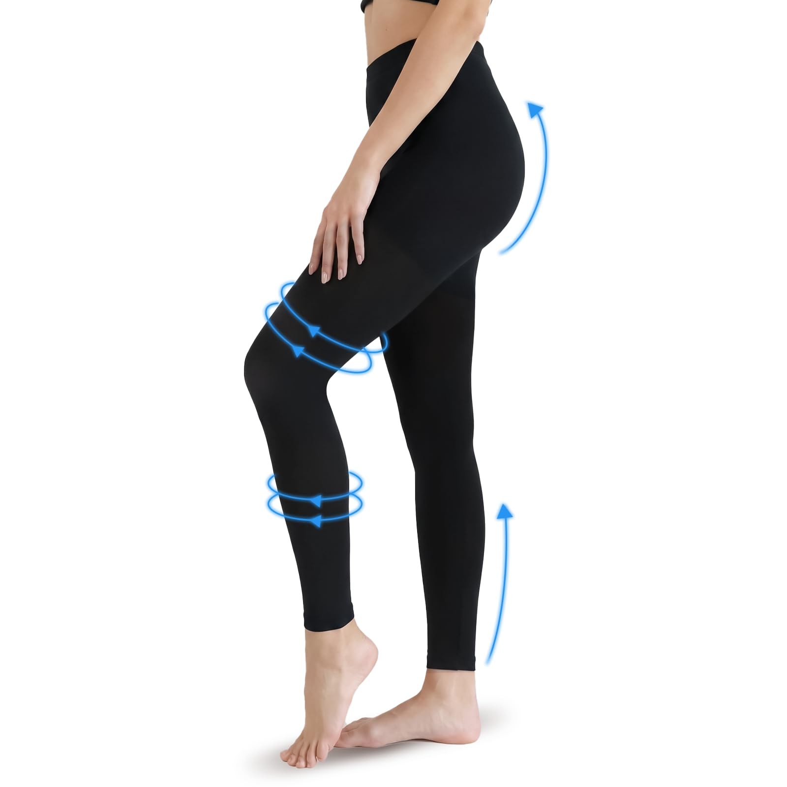 Koeosso Medical Compression Leggings 2030mmHg Graduated Support Pantyhose