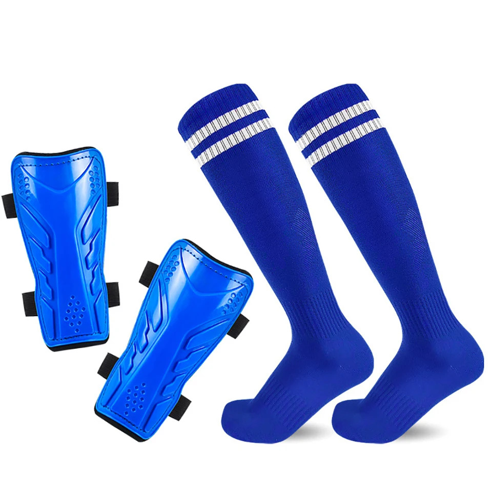 Football Shinguards Sports Socks Set Sports Breathable Children’s Adult