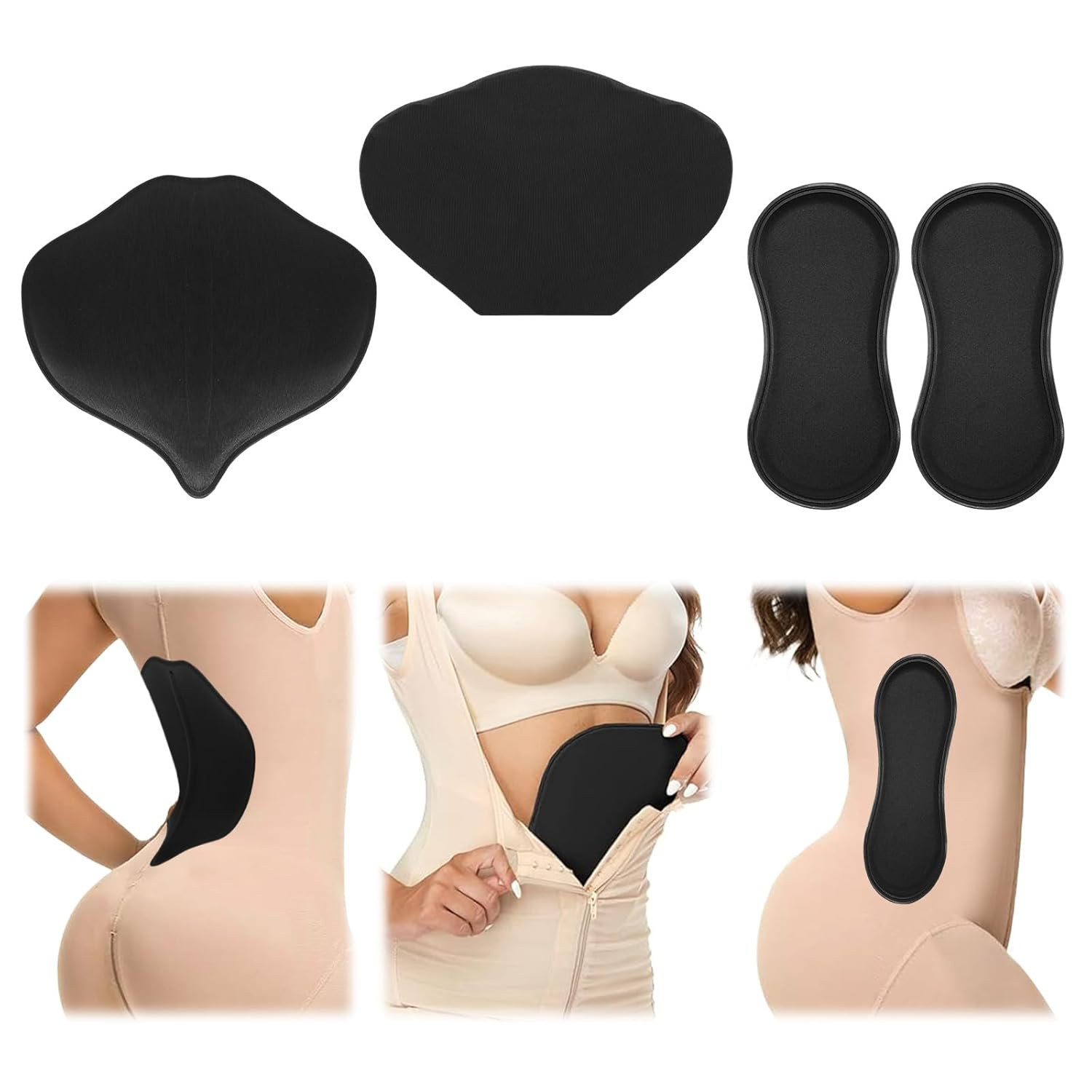 4Pcs Abdominal 360 Side Compression Boards Set | Lipo Foam Tummy Tuck Lateral Pr