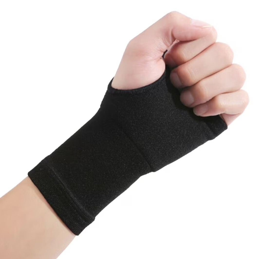 THX4Copper Single Hand and Wrist Compression Support, Black Sz-L NWOT