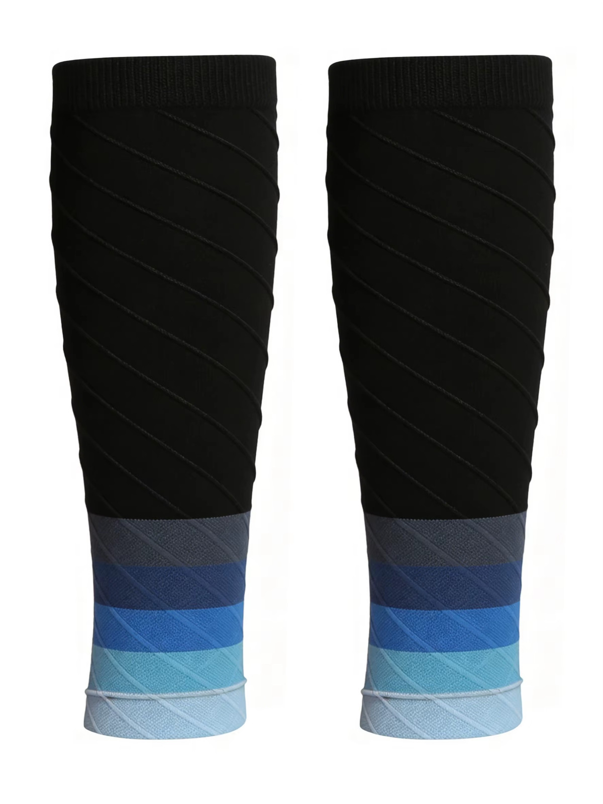 1Pair Calf Support Compression Sleeves for Women Men Running 20-30Mmhg Footless