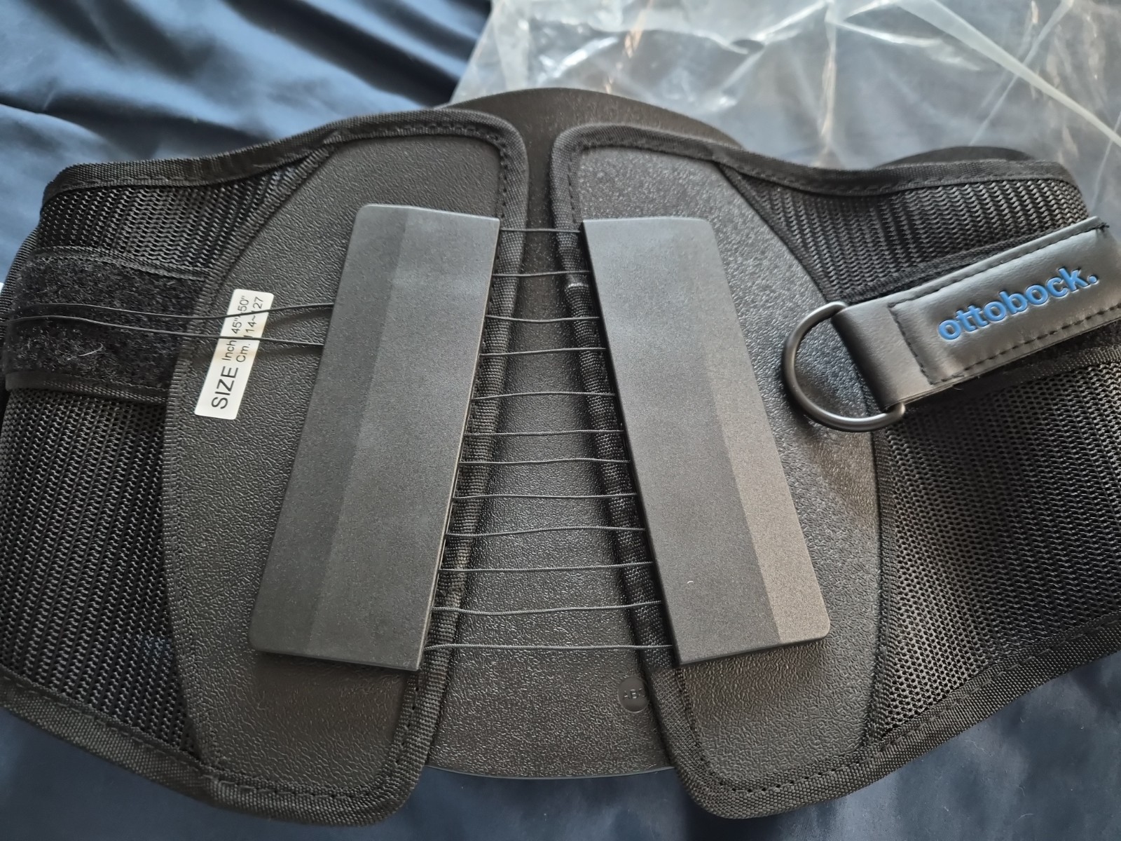 LSO Back Brace LOW PROFILE OTTOBOCK 50R150 Lumbar Support for Spinal Cond – XXL