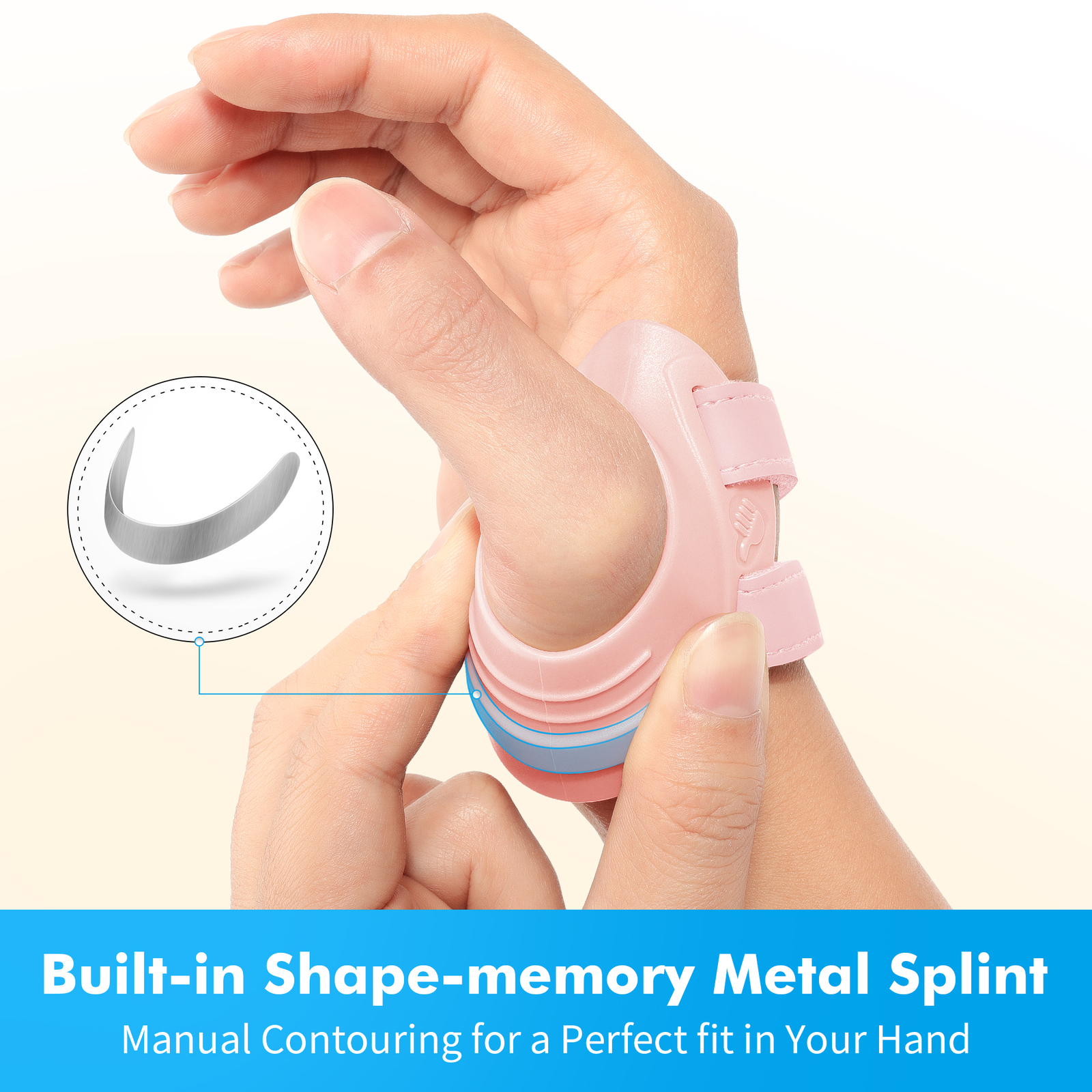 CMC Thumb Brace for Osteoarthritis CMC Joint Arthritis with Splint For Arthritis