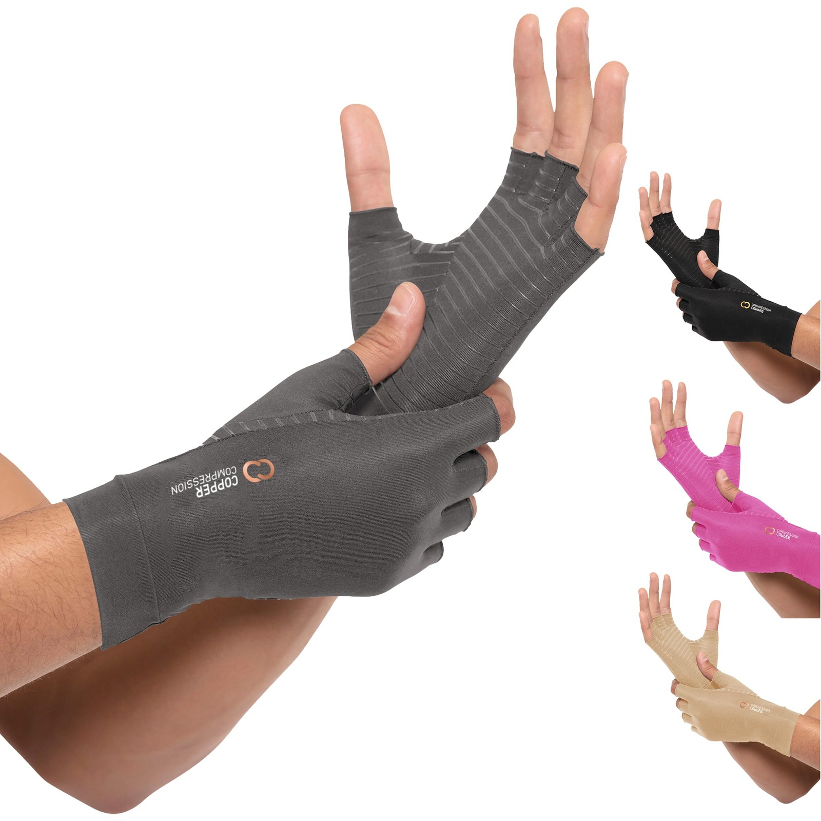 Arthritis Gloves | Fingerless Arthritis Carpal Tunnel Pain Relief for Men & W…