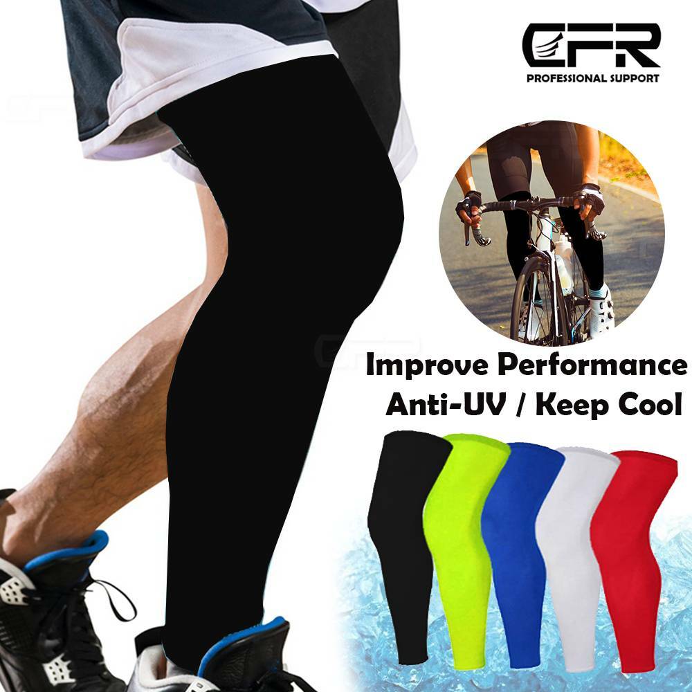 Leg Brace Thigh Knee High Compression Sleeve Socks Support Pain Relief Men Women
