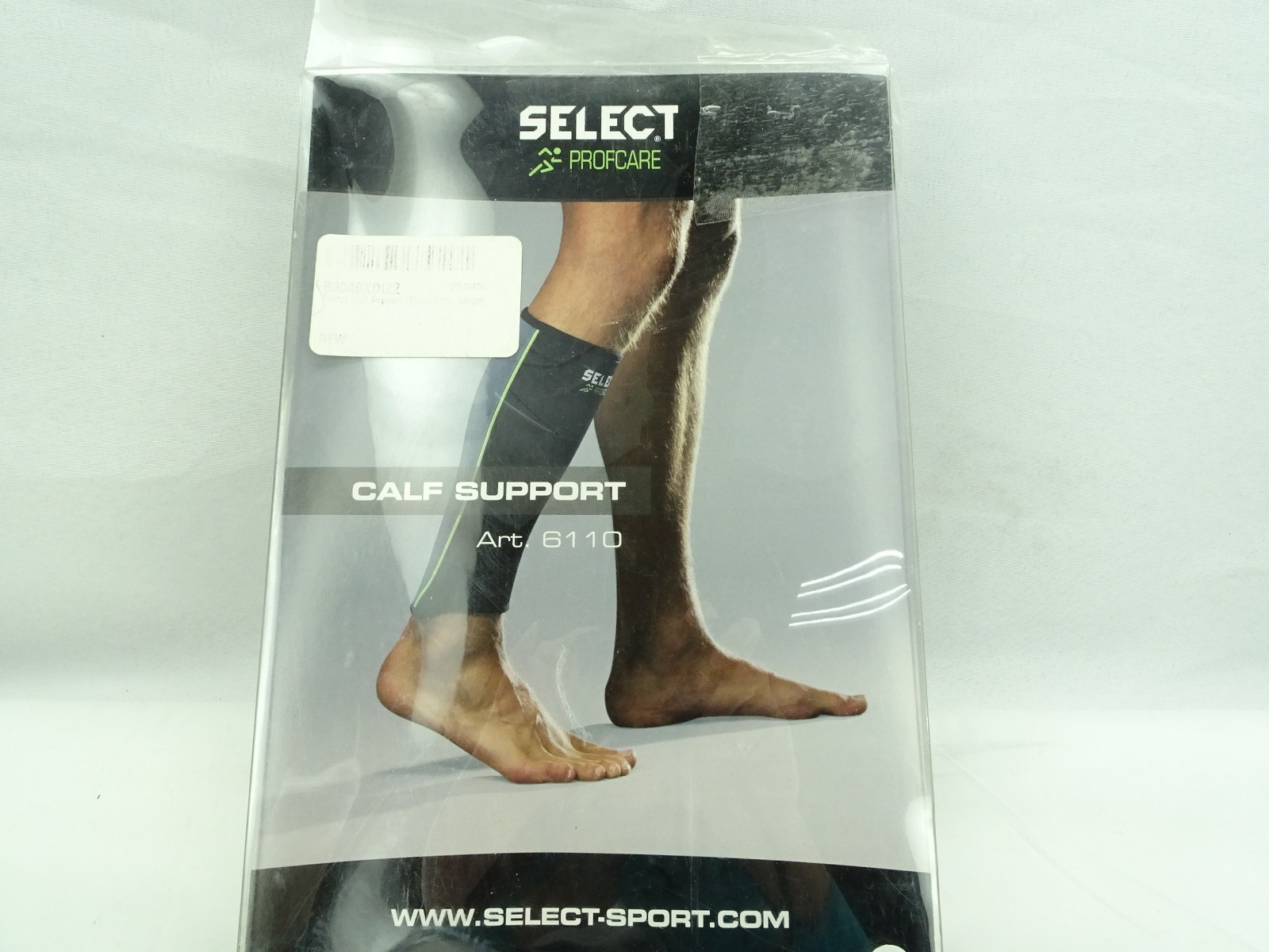 Select Profcare Calf Support Black & Grey
