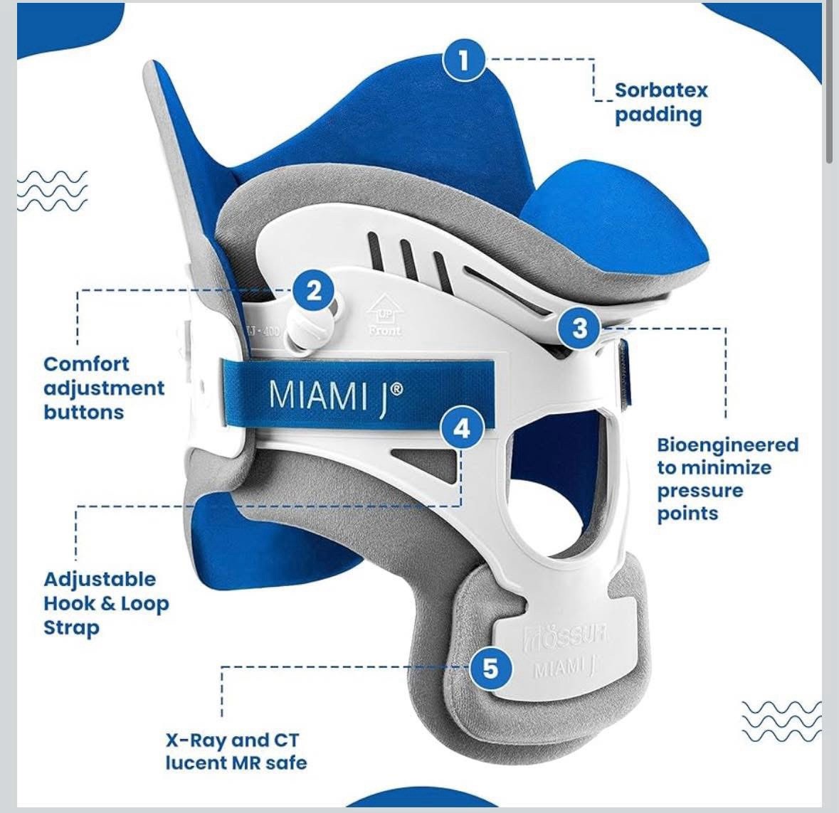 ossur miami j cervical collar