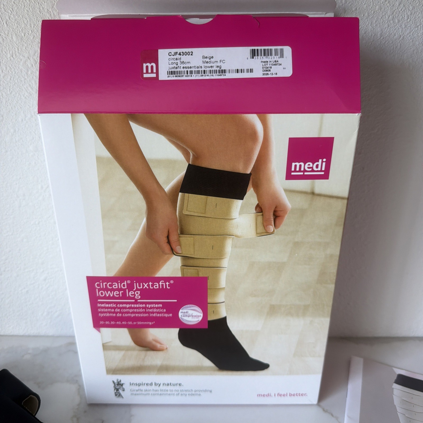Medi CJF43002 Circaid Long Juxtafit Lower Leg Large 36cm