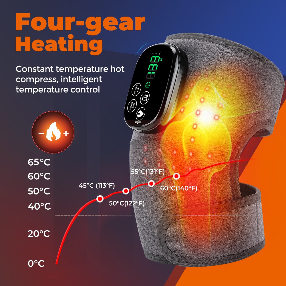 Rechargeable Red Light Knee Brace – LED Therapy Pad For Knee/Shoulder/Elbow Wrap