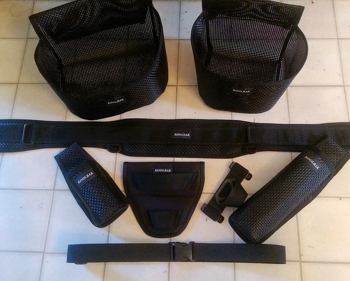 KoolBak Back Support Belt, Fishing, Kidney, Weight, Golf, Commercial FREE SH