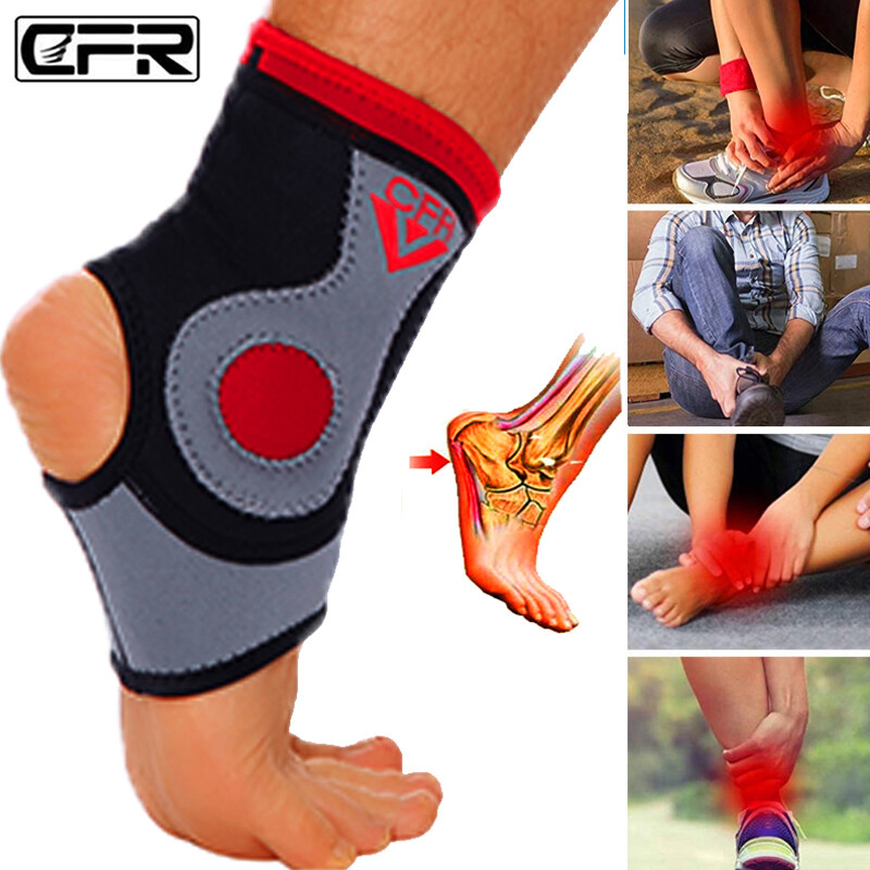 Ankle Support Arch Compression Wrap Strap Brace Plantar Fasciitis Pain Relief B
