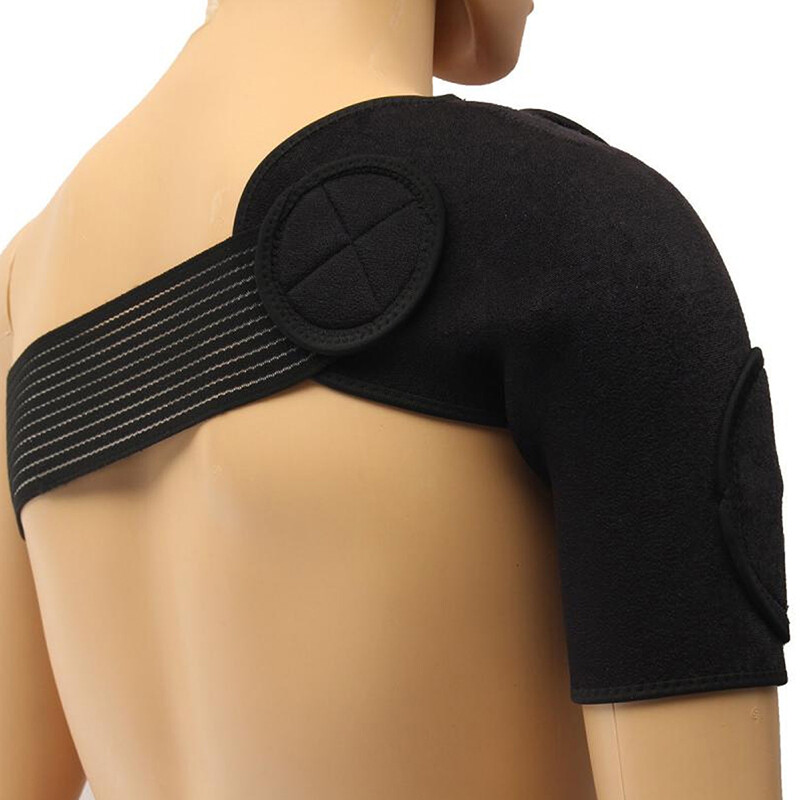 Shoulder Brace Support Rotator Cuff Pain Relief Adjustable Belt Sprains Wrap