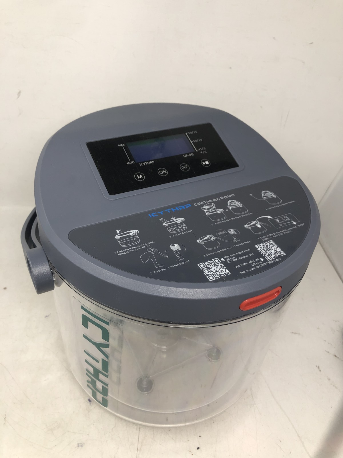 IcyHot Cold Therapy System Digital Display Portable Medical P-Relief w/out acces