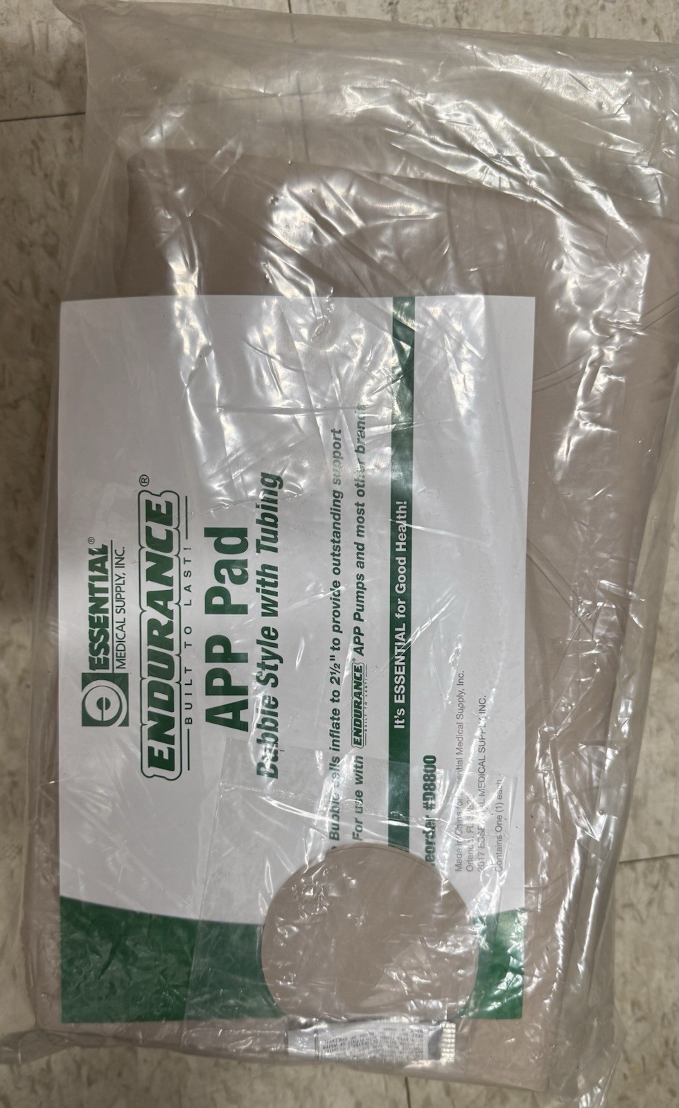 ESSENTIAL ENDURANCE D8800 APP PAD – open box.