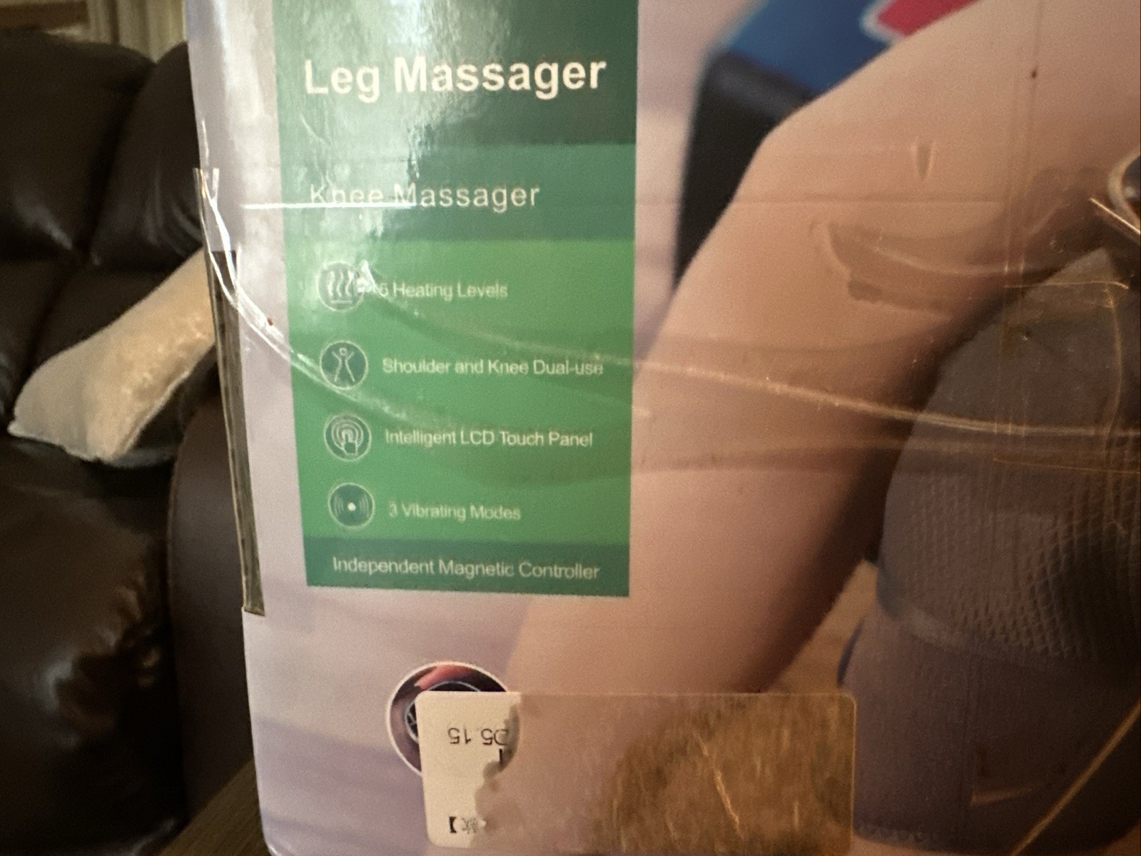 Wireless Heat Compress for Pain Relief with 3 Vibration Modes, 5 -Heating Levels