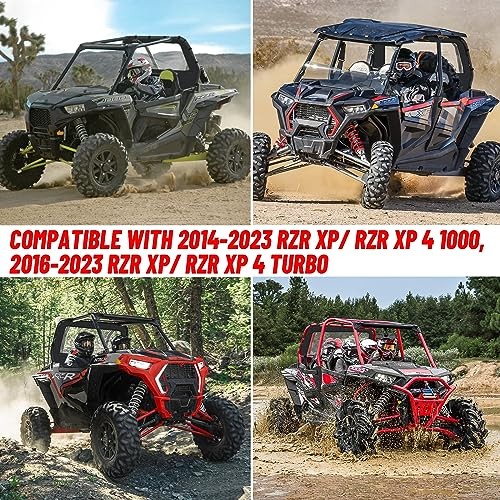 14-23 RZR XP Rear Soft Window Water Resistant Compatible with Polaris RZR XP