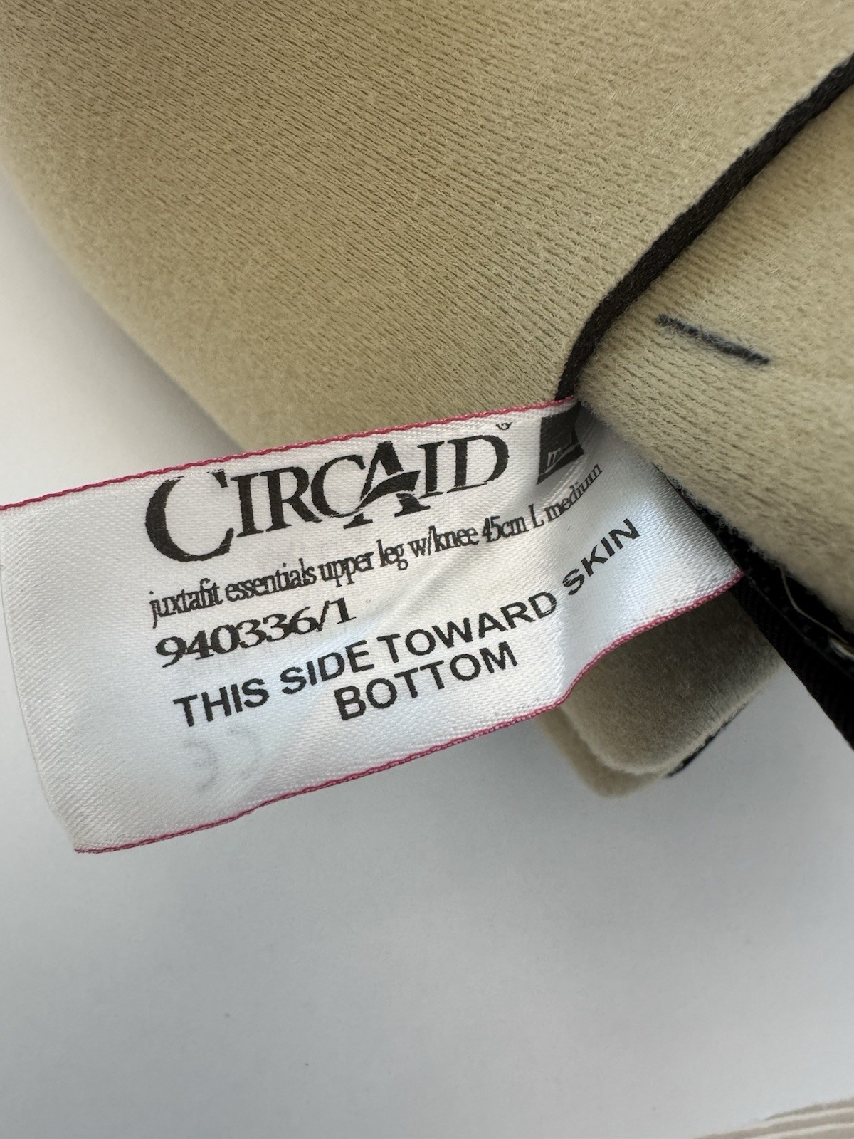 Medi Circaid Juxtafit Compression Wrap Upper Leg w/ Knee 45cm Short Left Medium