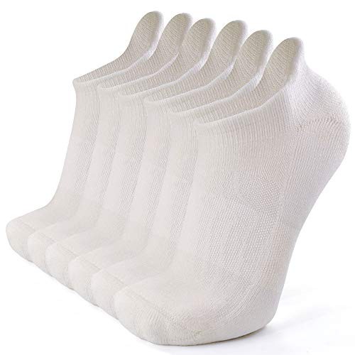 Merino Wool Compression Support Ankle Running Large-X-Large 6 Pairs White