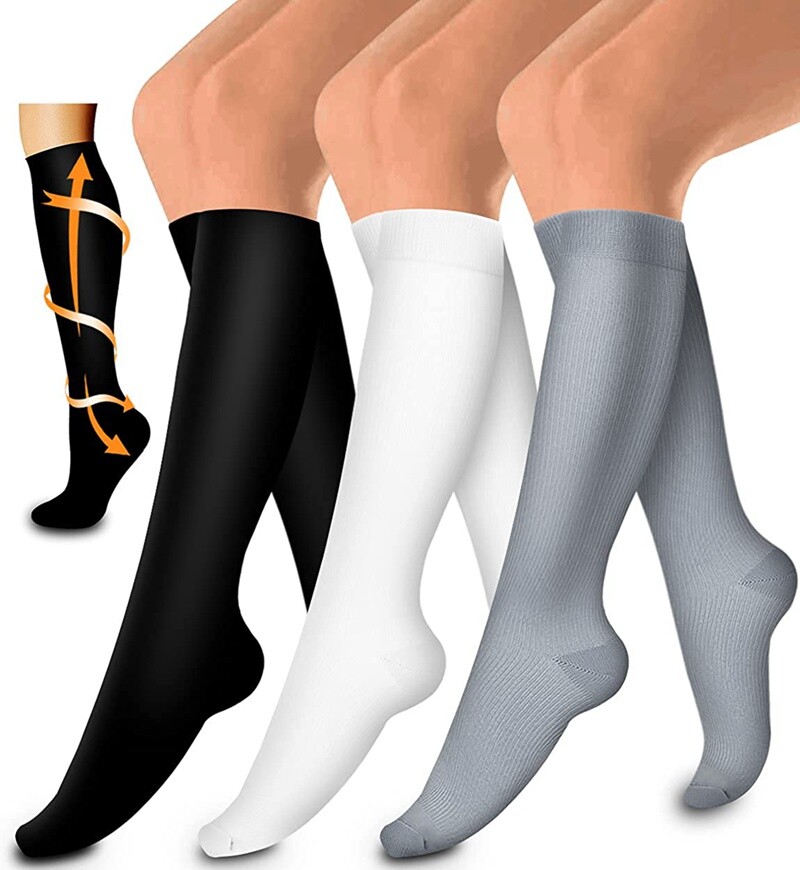 Compression socks 15-20 mm mercury support compression calf men’s women’s S ~ XL