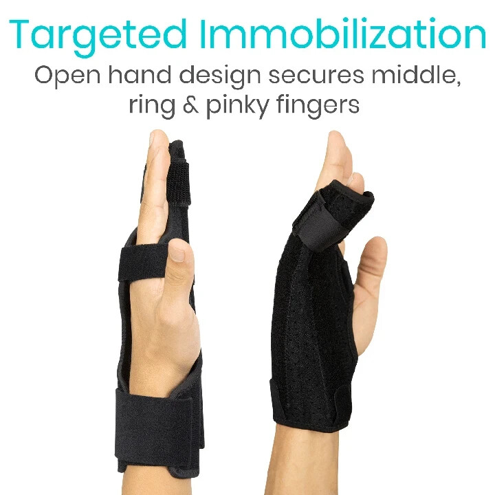 FDA Boxer Splint Stabilizing the 4 and 5 Finger, Fits Right Or Left Hand