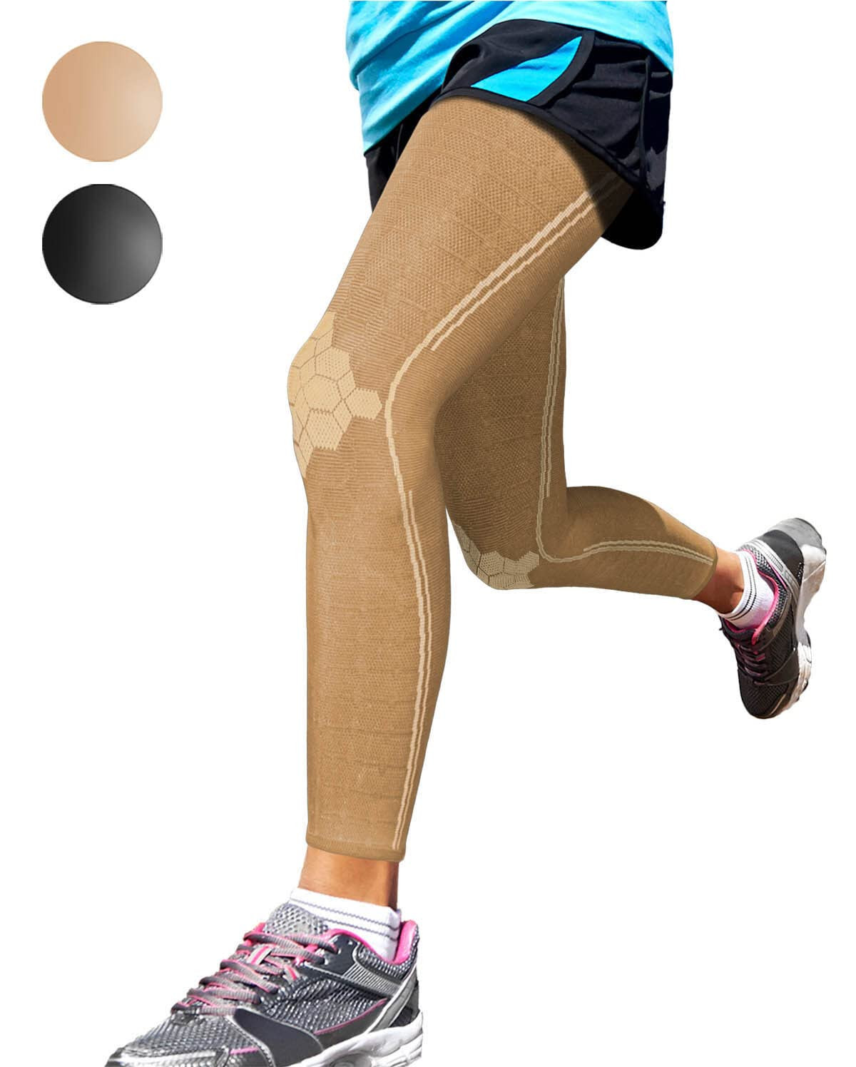 Leg Compression Sleeves – Aid in Recovery and Support Active Lifestyle – Innovat