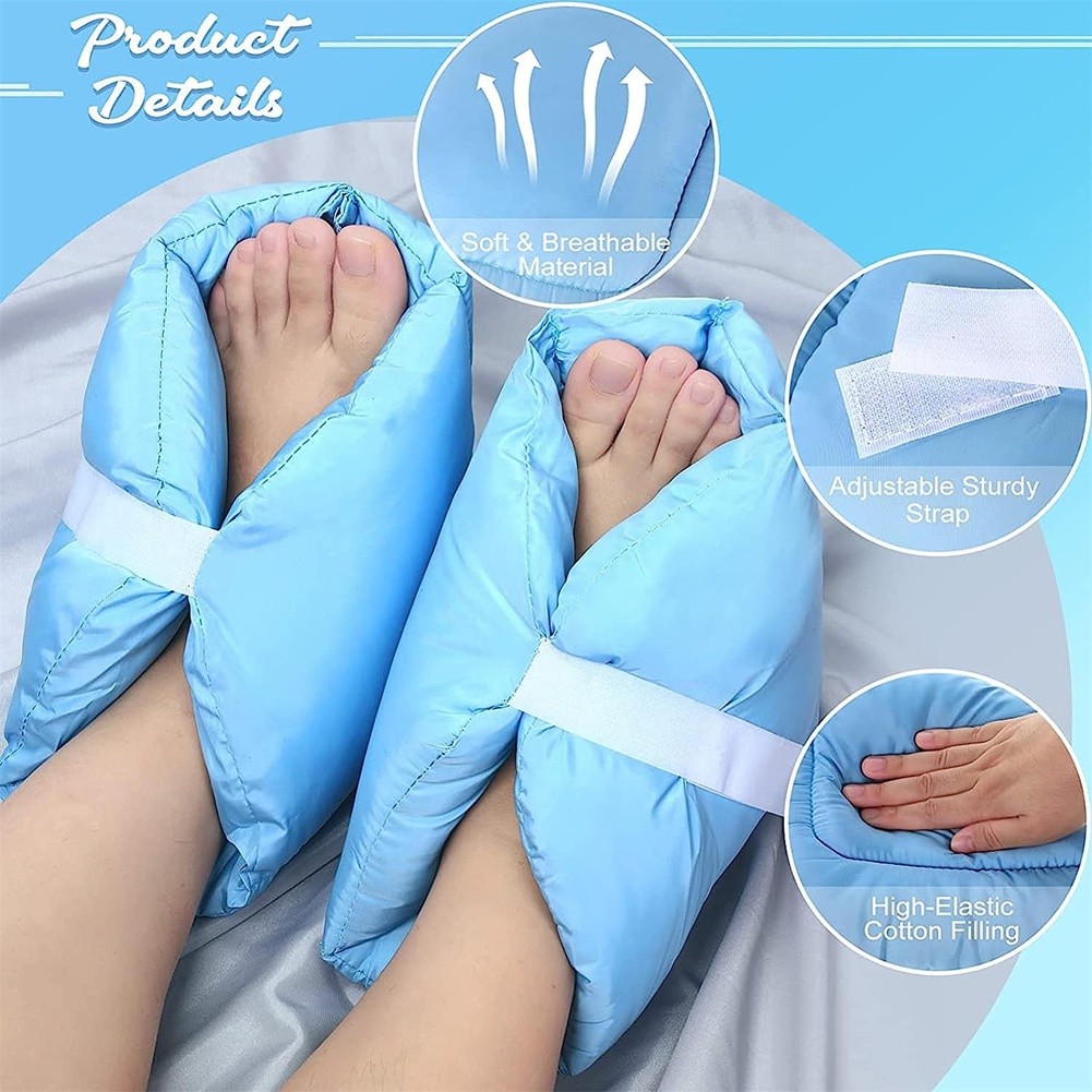 1 Pair Heel and Boot Protector Pads for Injury Pain Relief and Ulcers1721