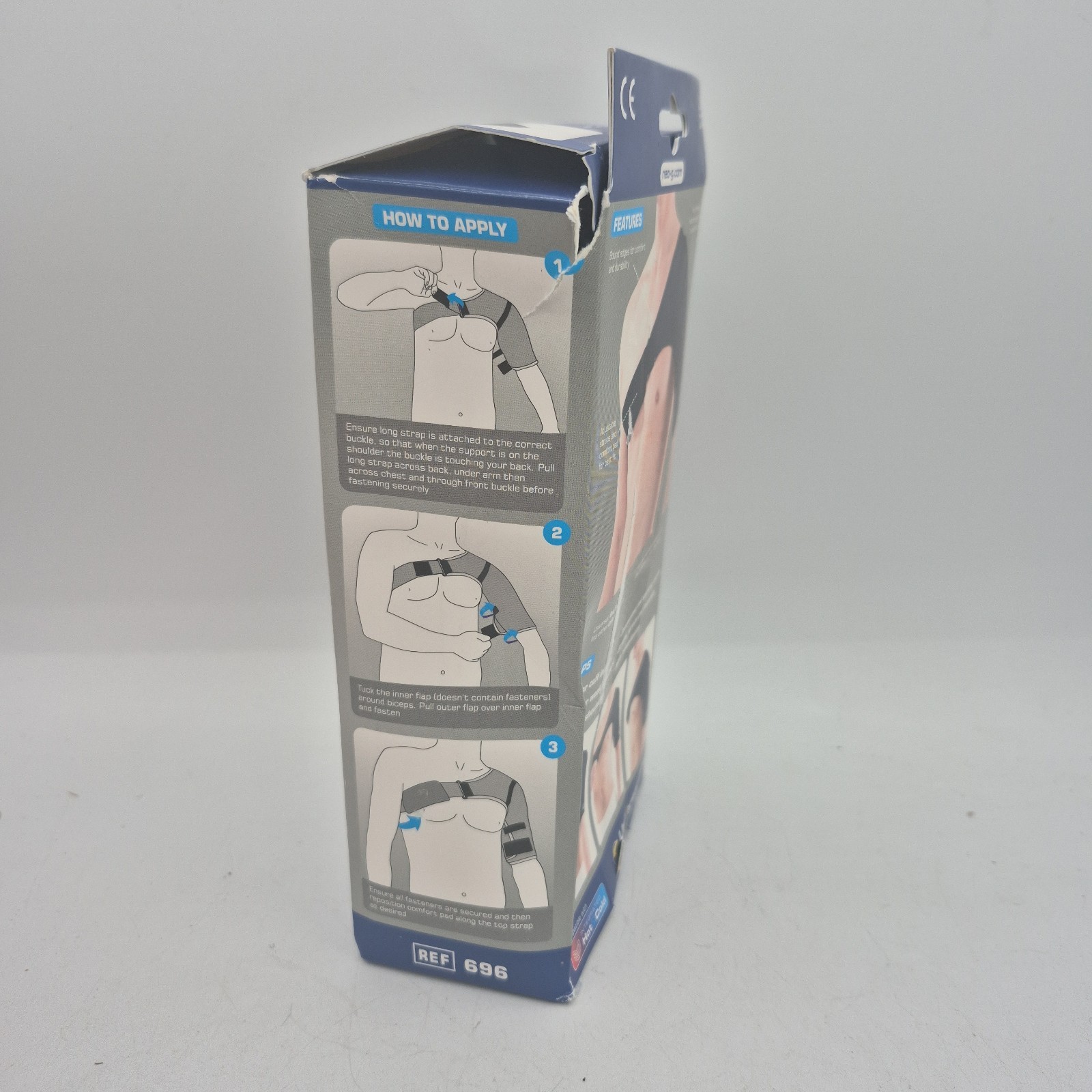 Neo G Shoulder Support Universal Size Left Or Right Arm Adjustable Openbox