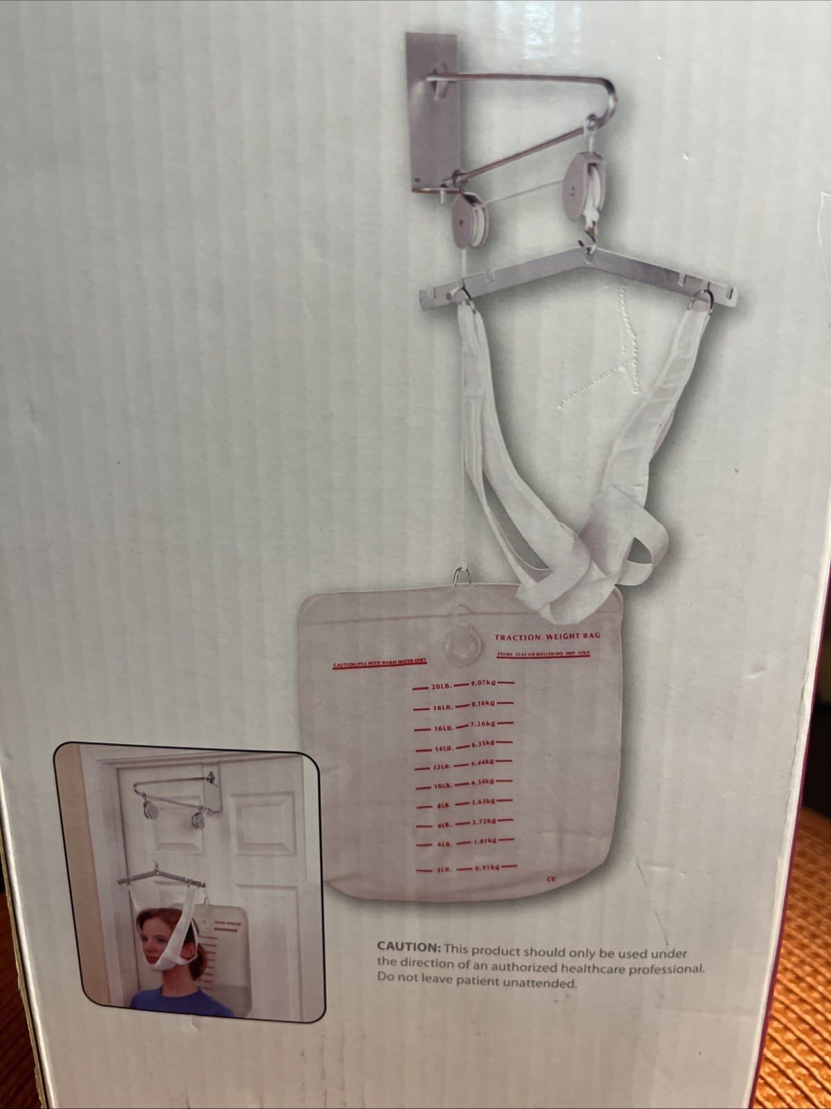 DMI over the Door Posture Corrector and Cervical Neck Traction Device for Physic