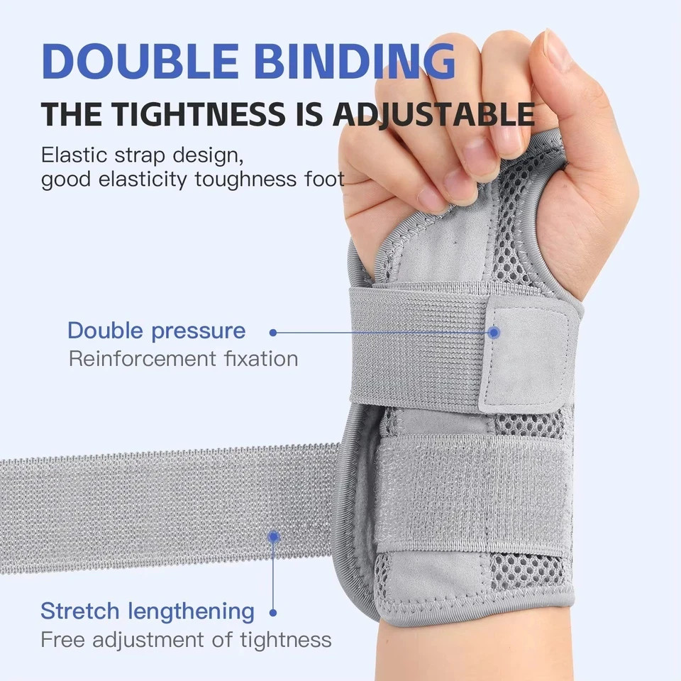 Wrist Brace Carpal Tunnel Splint Hand Support Arthritis Sprain Pain Relief Sleep