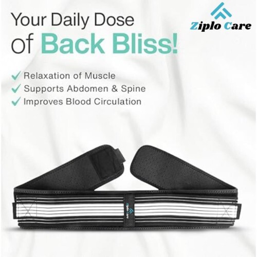 Ziplocare Sacroiliac SI Joint Hip Belt for Men and Women Ventilate Support Brace