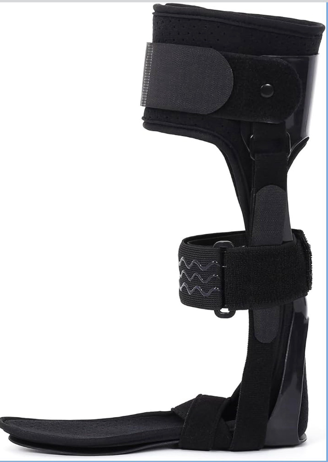 Medical AFO Foot Drop Brace Ankle Foot Orthosis Drop Foot Stabilizer Med Right