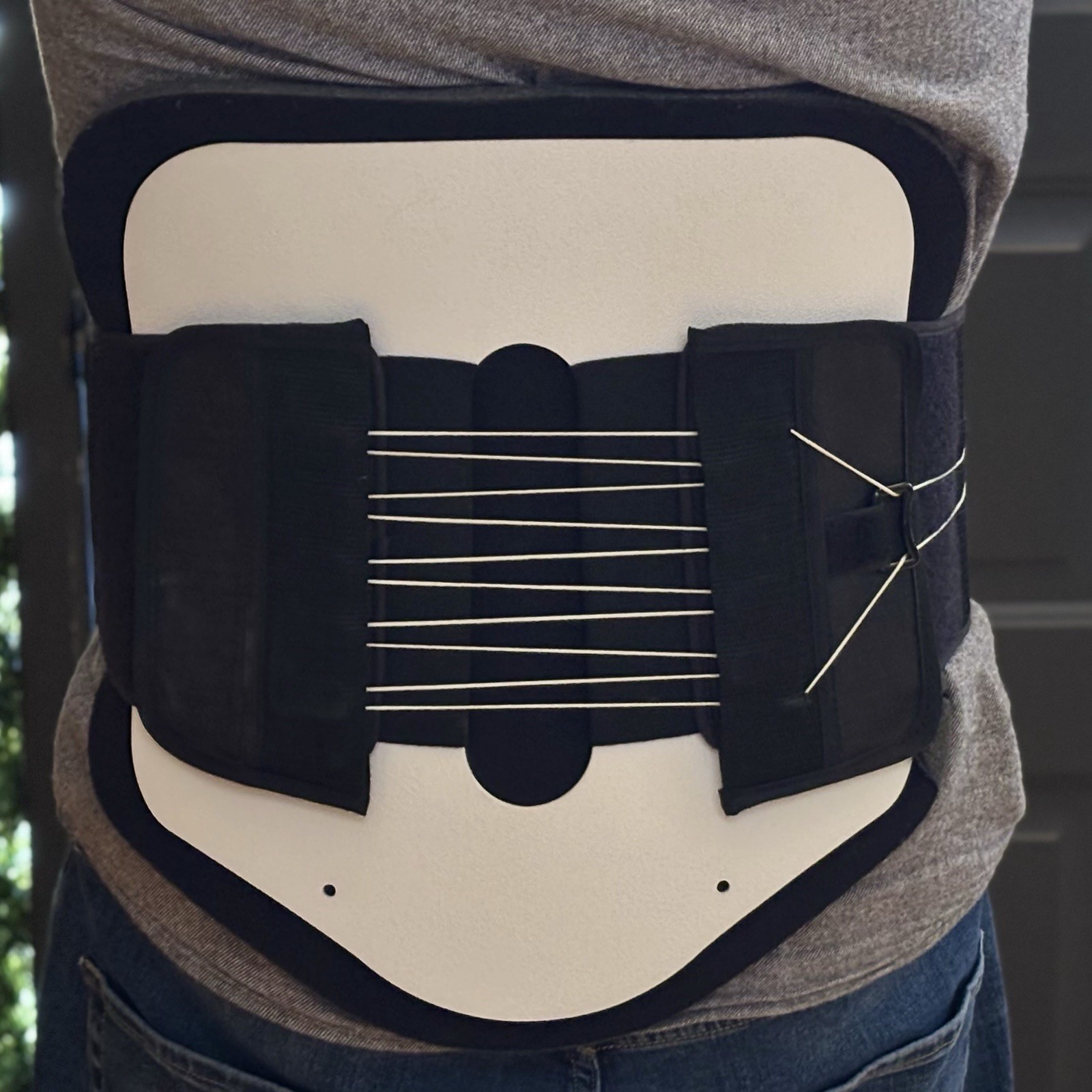 TLSO Brace Orthomerica California Mid Profile. Size Large, Gently Used. No Stain