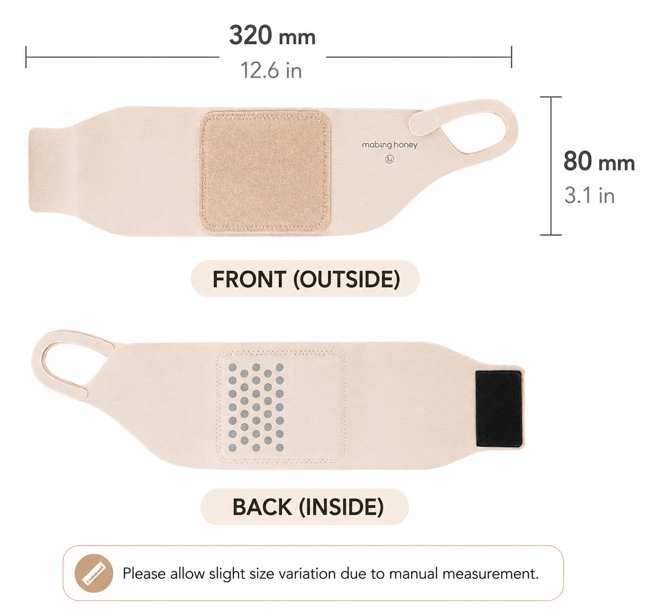 Postpartum Wrist Brace for New Moms, Adjustable Thumb-Free Support Band