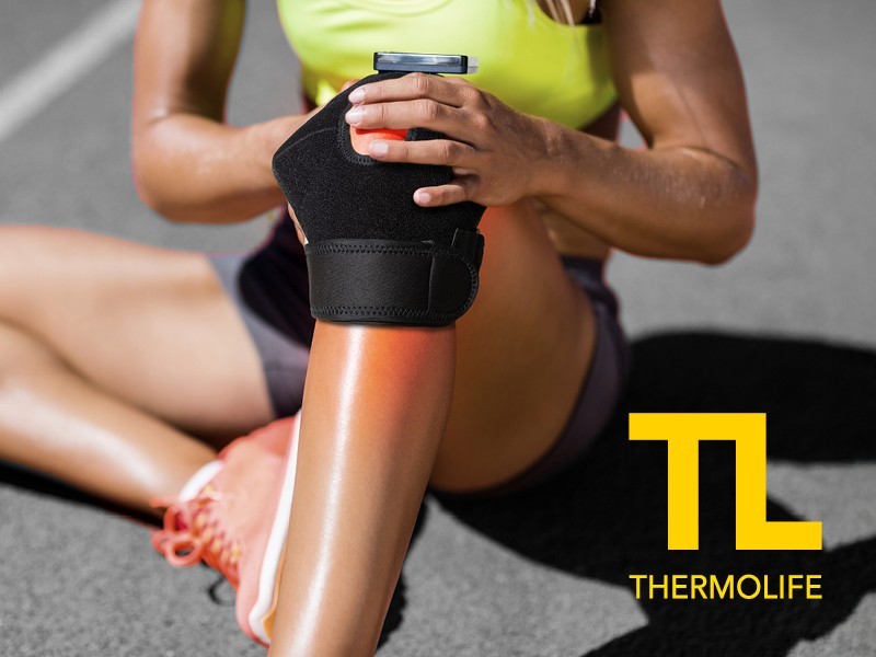 3-in-1 Red Light Knee Brace w/Heat – Knee Brace with Reduce Inflammation