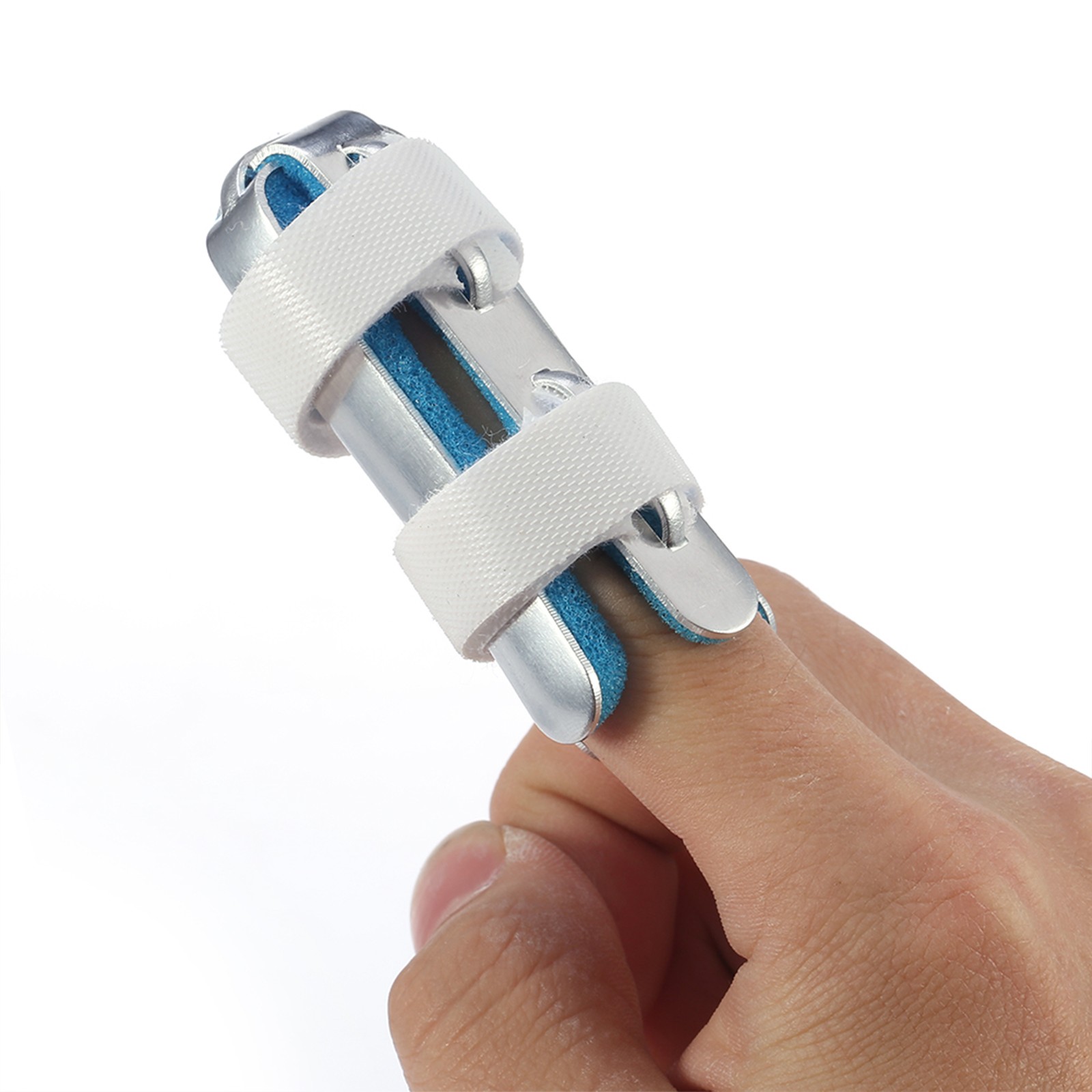 Aluminium Finger Hand Splint Recovery Injury Pain Correction (M)