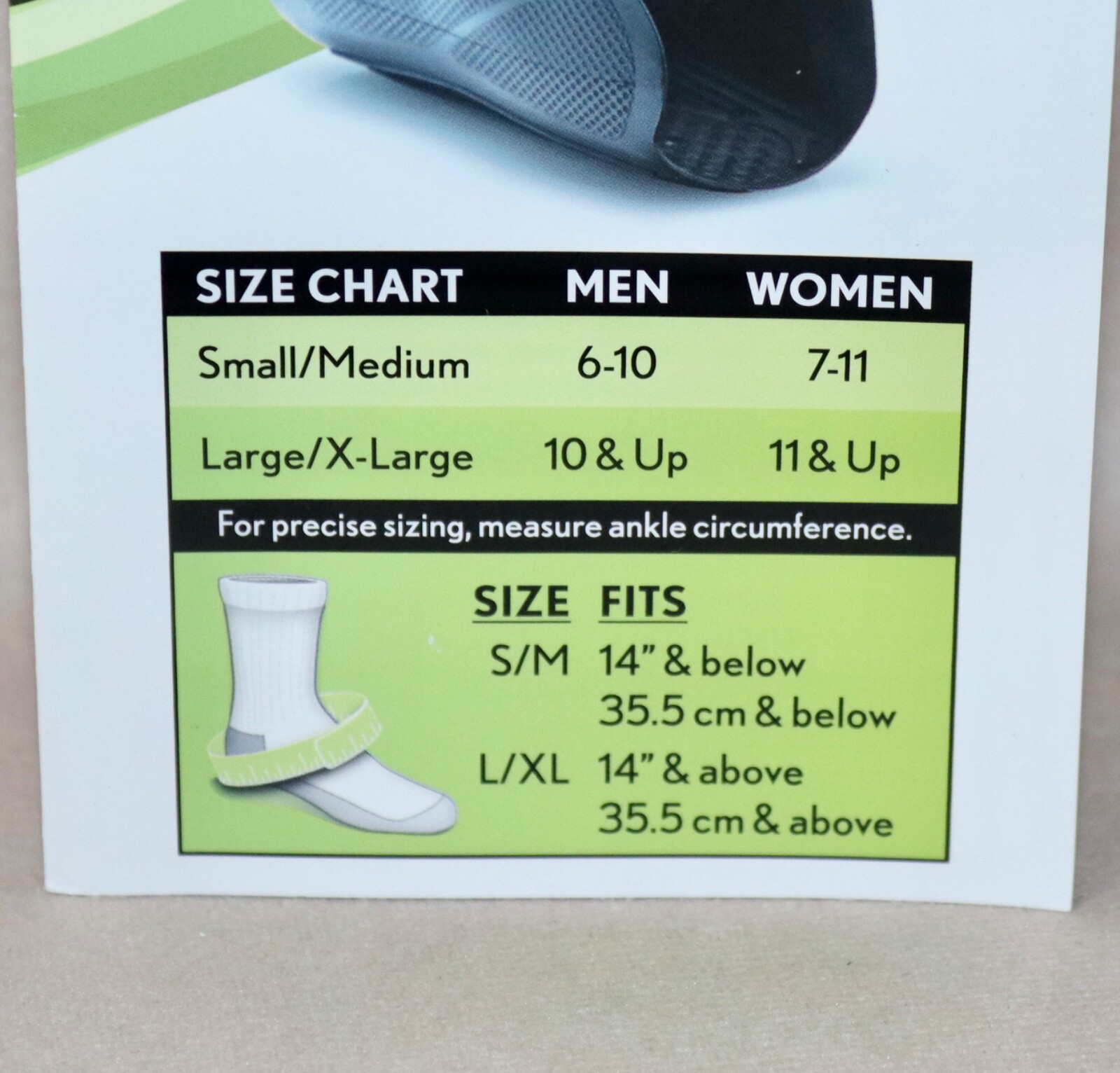 Breg Ultra Zoom Ankle Brace ~ Adult S/M (Men 6-10 Women 7-11) ~ Black #10222 NEW