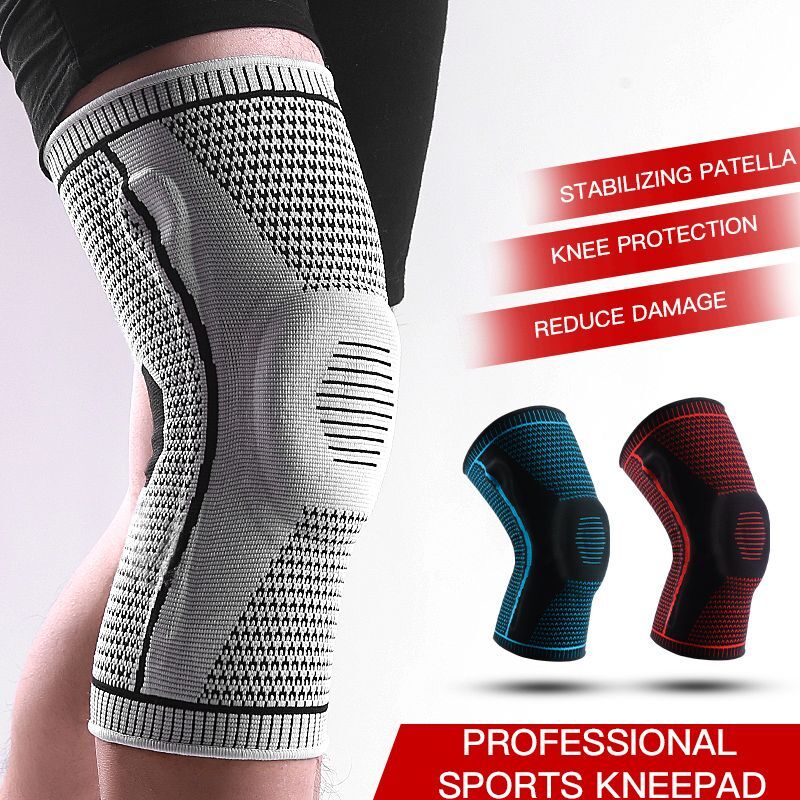 Sports Knee Support Brace – Elastic Kneepad Fitness Basketball Running Strap 1PC