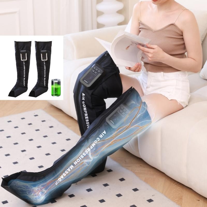 Air Compression Recovery Boots – Professional Leg & Foot Massage for Circulation