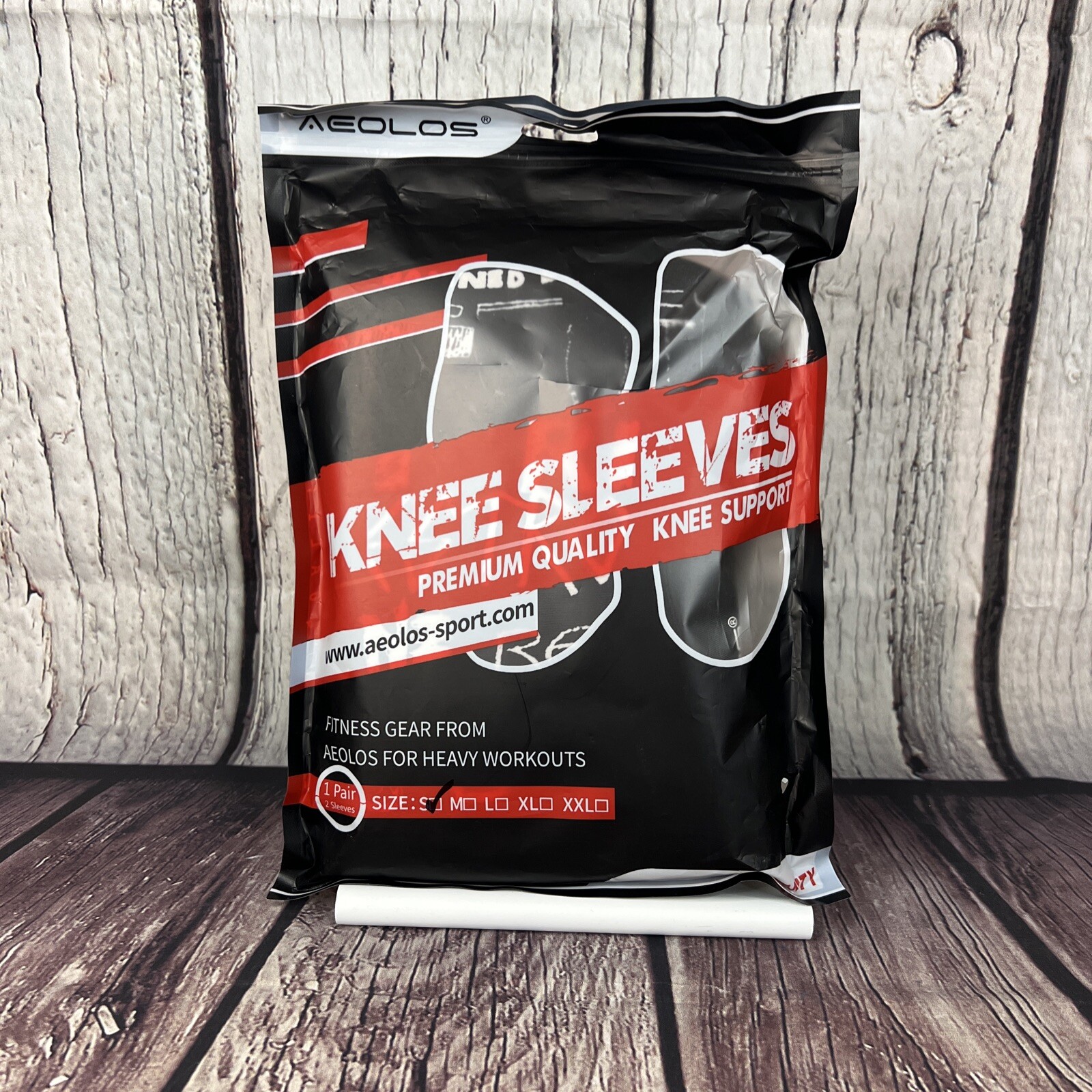 Aeolos Knee Sleeves 1 Pair Small Fitness Gear For Heavy Workouts