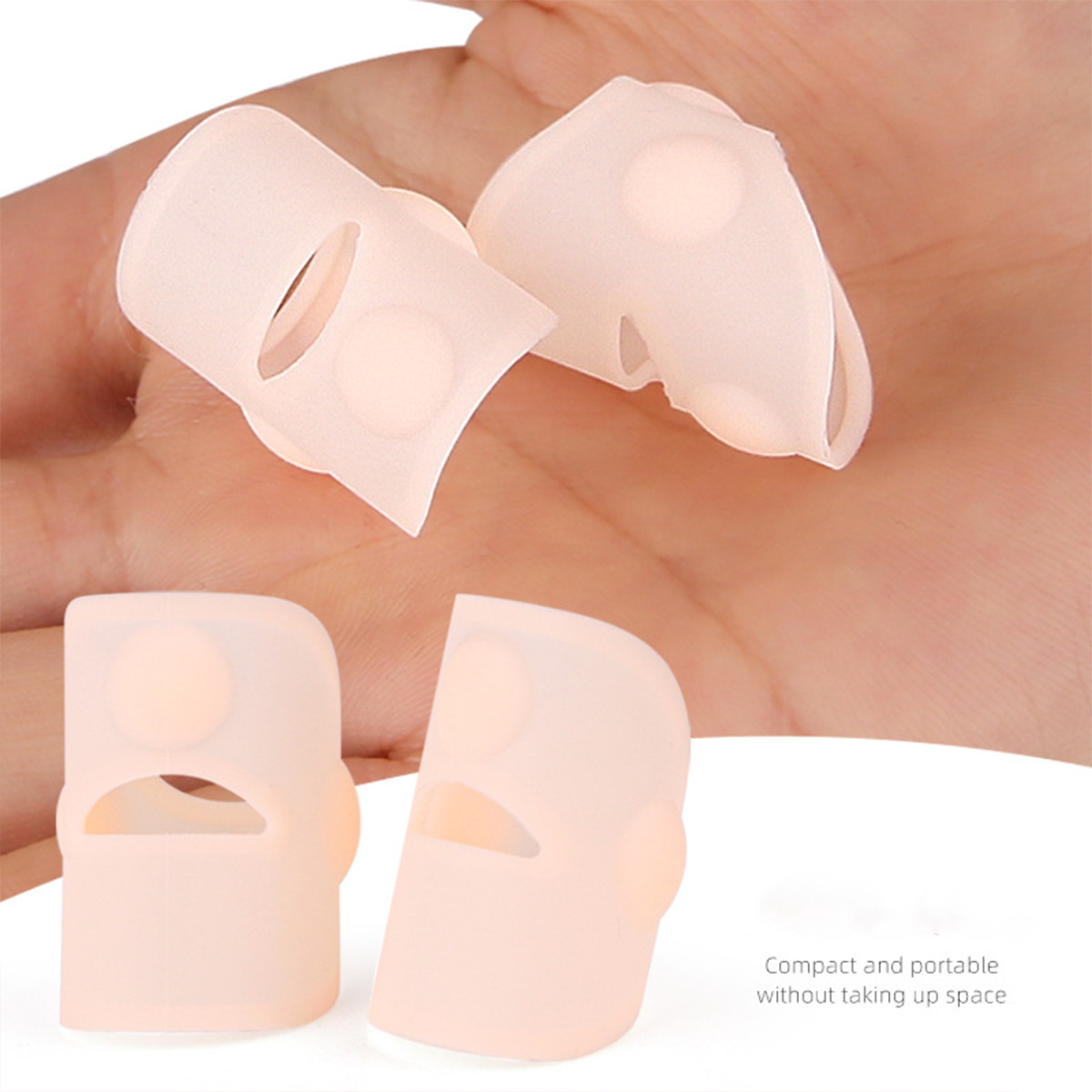 Big Toe Protectors Silicone Toe Caps To Cushion Toe Blister Corn Callus Walking