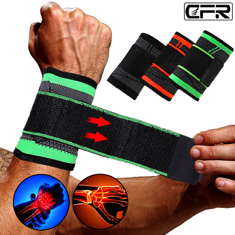 Wrist Band Support Bandage Brace Compression Carpal Tunnel Splint Pain Relief