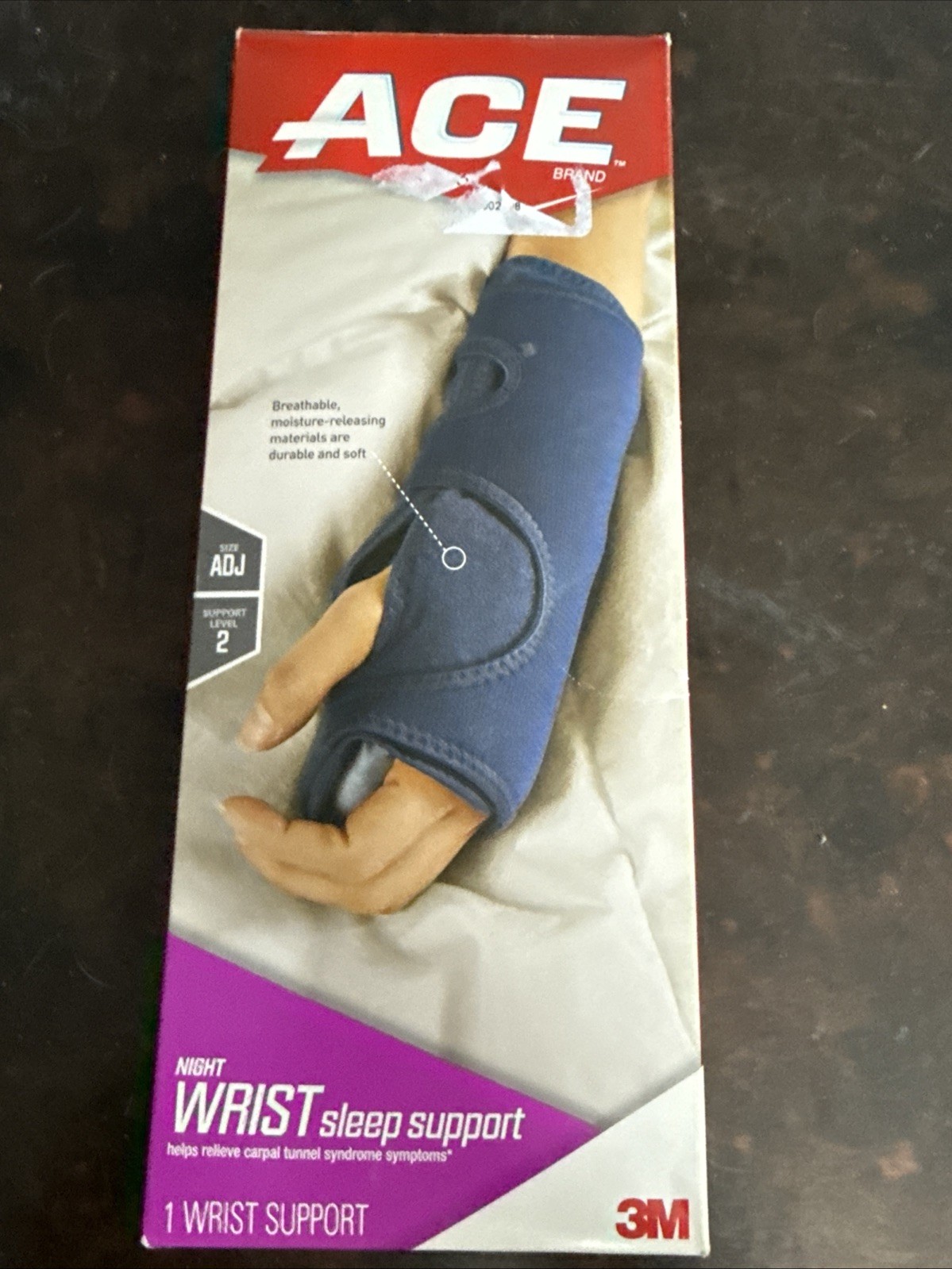 ACE Night Wrist Sleep Support Adjustable 1ct