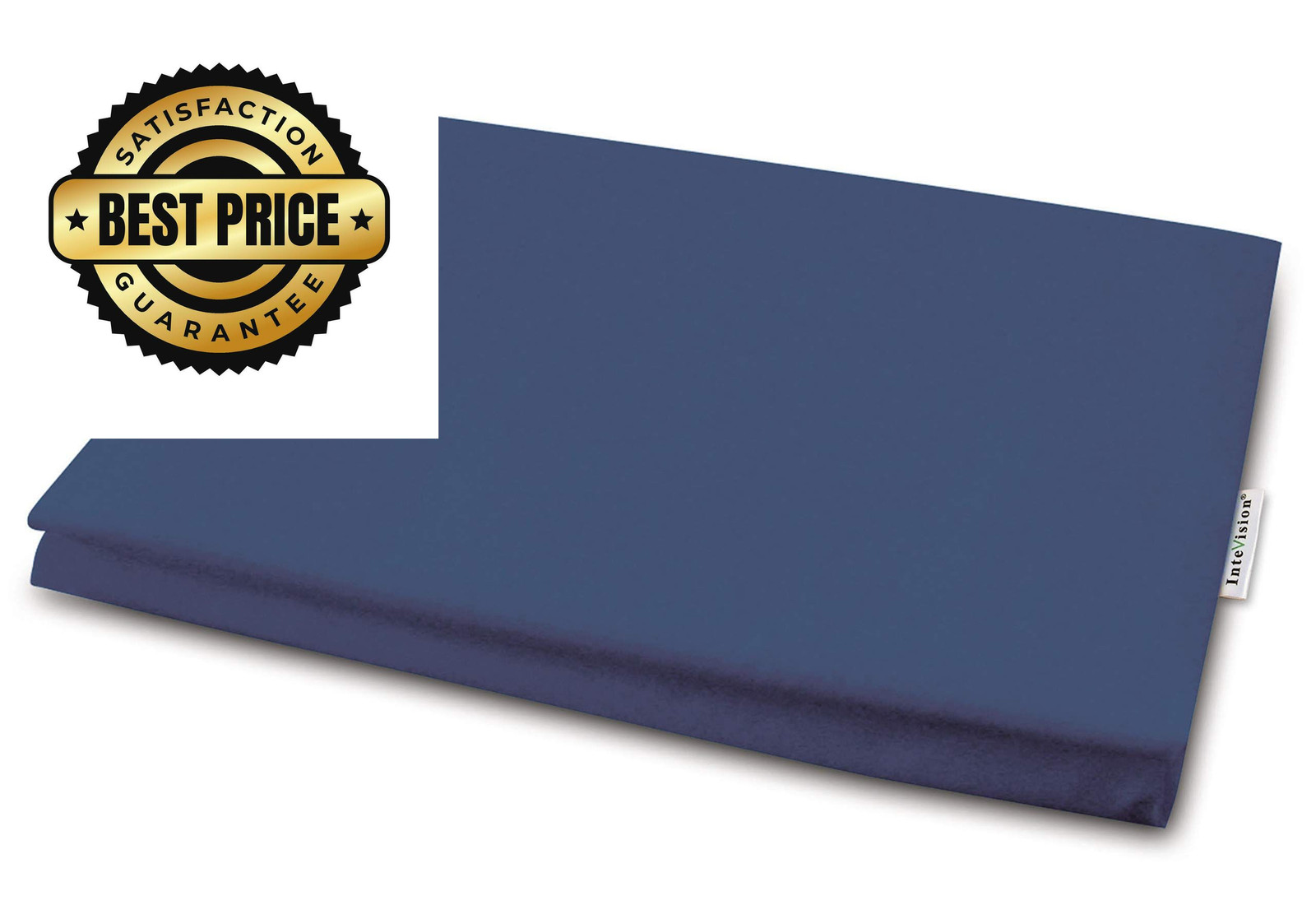 InteVision 400 Thread Designed to Fit Wedge Pillow (26″ x 25″ x 7.5″), Blue