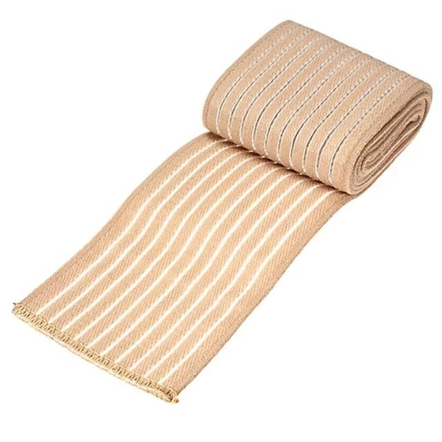 EXTRA LONG ELASTIC KNEE WRAP COMPRESSION BANDAGE – ADJUSTABLE SUPPORT FOR SQUATS