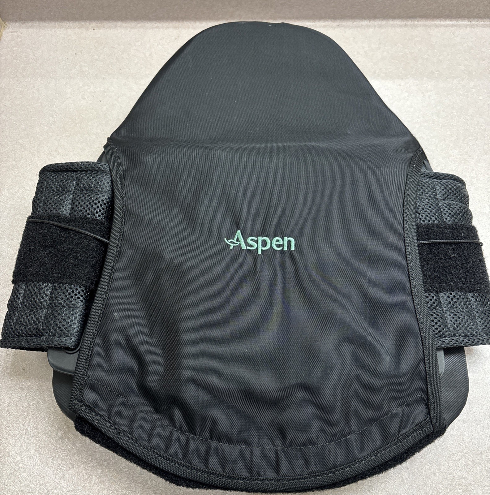 Aspen Horizon 637 LSO Back Brace Black One Size Fits Most Adjustable Lumbar
